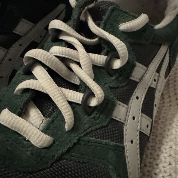 ASICS Gel Epirus Green Silver Size 6.5 Men’s H431N Classic Sneakers EUC - Picture 3 of 8